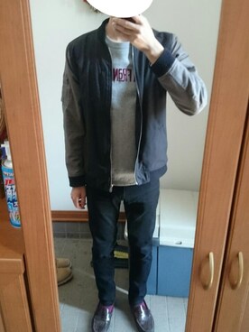 おりさん（メンズ・176cm）の春コーディネート