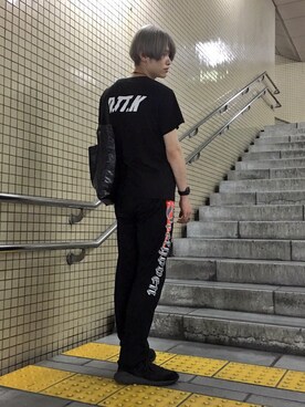 「D.TT.K（ディティーティーケー）のアイテム」を使った、ㅤさん（メンズ・180cm）の夏コーディネート