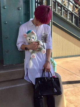 「OPENING CEREMONY（オープニングセレモニー）のアイテム（シャツ/ブラウス）」を使った、ㅤさん（メンズ・180cm）の秋コーディネート