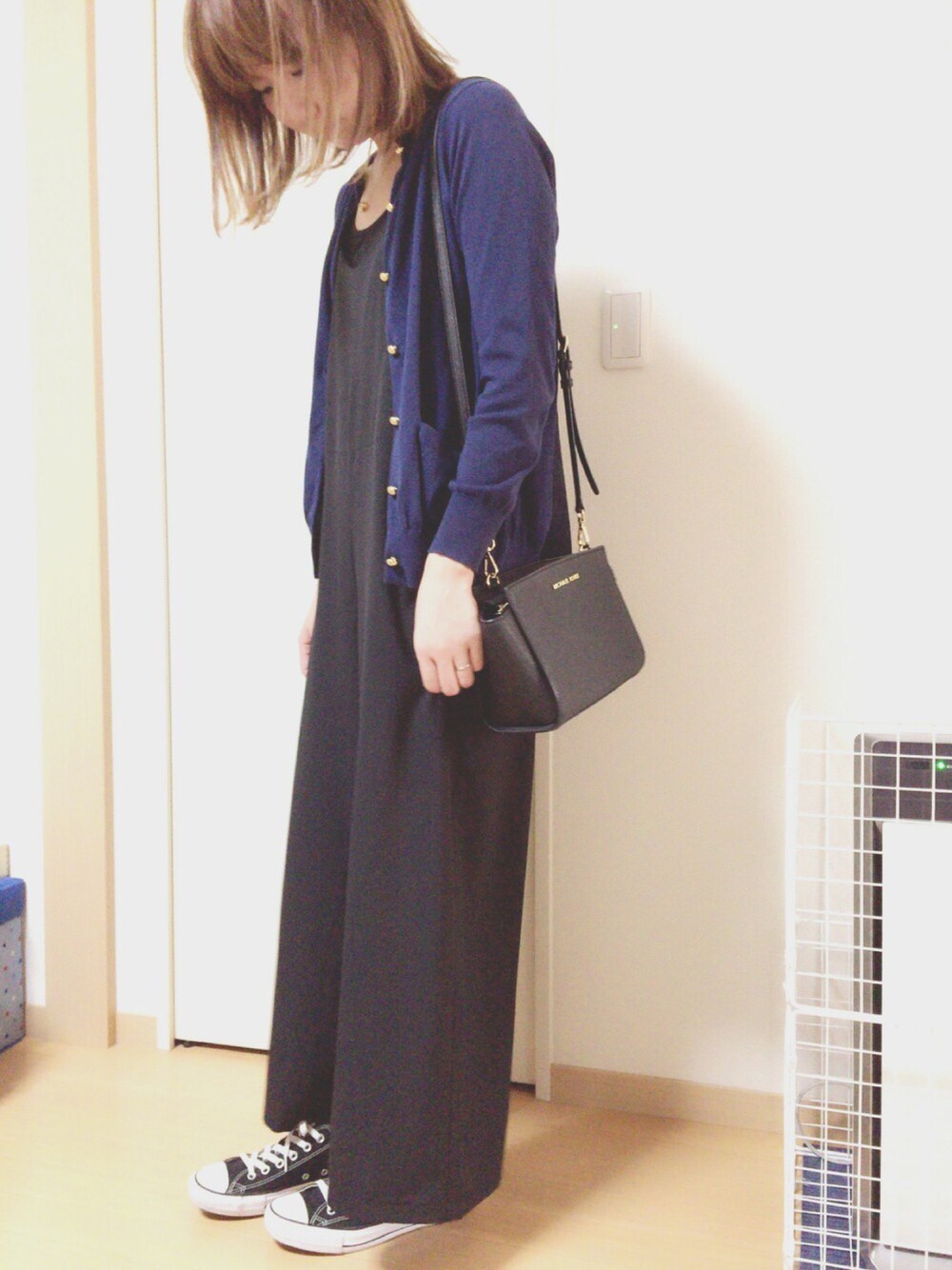 【美品】sacai luck かぎ編みニット レイヤード カーディガン 春夏 黒 sacai luck サカイラック レイヤードレースカーディガン - メルカリ