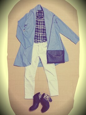 ⊿кαηа⊿さん（レディース・163cm）の春コーディネート