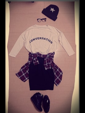 ⊿кαηа⊿さん（レディース・163cm）の春コーディネート