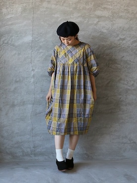 「mature ha.（マチュア）のアイテム」を使った、ambience-staffさん（レディース・154cm）の冬コーディネート