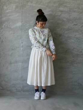 「French Bull（フレンチブル）のアイテム」を使った、ambience-staffさん（レディース・154cm）の冬コーディネート