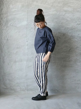 「soi-e（ソワ）のアイテム」を使った、ambience-staffさん（レディース・154cm）の冬コーディネート