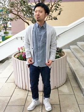 「LBC（エルビーシー）のアイテム」を使った、LBC　MensSTAFFさん（メンズ・170cm）の春コーディネート