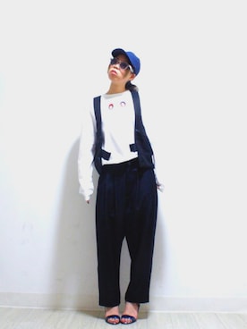 「MUZE（ミューズ）のアイテム（その他アウター）」を使った、chigusa itouさん（レディース・167cm）の秋コーディネート
