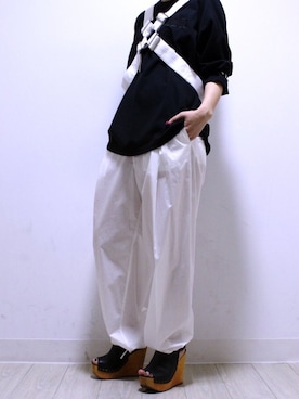 「MUZE（ミューズ）のアイテム（その他アウター）」を使った、chigusa itouさん（レディース・167cm）の秋コーディネート