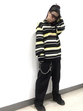 「MUZE（ミューズ）のアイテム（ファッション雑貨）」を使った、chigusa itouさん（レディース・167cm）の秋コーディネート