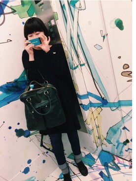 「PAR ICI」｜「アイテム（その他）」を使った、わさん（レディース・156cm）の秋コーディネート