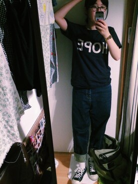 「PAR ICI」｜「アイテム（アナログ腕時計）」を使った、わさん（レディース・156cm）の夏コーディネート