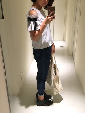 「スピンズ」｜(mie)さん（レディース・162cm・20代）の夏コーディネート
