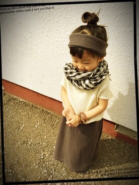 「おめかしコーデ」｜clara◡̈⃝*さん（キッズ・100cm）の春コーディネート