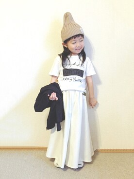 clara◡̈⃝*さん(キッズ・100cm)の春コーディネート