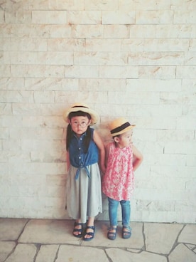 KONBUさん（キッズ・100cm）の夏コーディネート