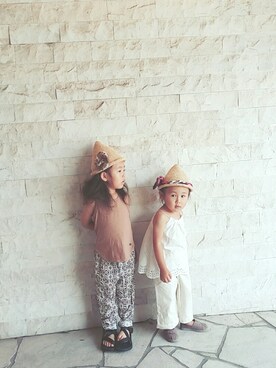 KONBUさん（キッズ・100cm）の夏コーディネート