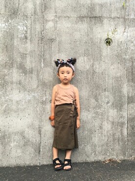 KONBUさん（キッズ・100cm）の夏コーディネート