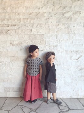 KONBUさん（キッズ・100cm）の夏コーディネート