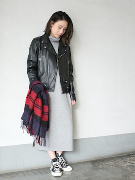 HATAYAMAさん（レディース・158cm）の秋コーディネート