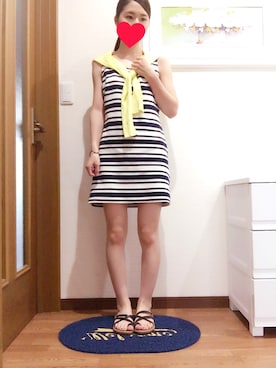「SpRay PREMIUM（スプレイプレミアム）のアイテム（ワンピース/ドレス）」を使った、miiさん（レディース・153cm）の夏コーディネート