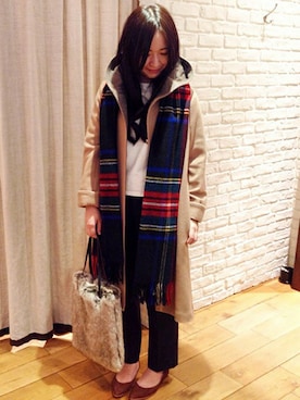 宮田さん(レディース・159cm)の秋コーディネート