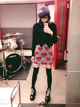 「JOYRICH」｜「アイテム（ハンチング/ベレー帽）」を使った、MEiさん（レディース・166cm）の春コーディネート