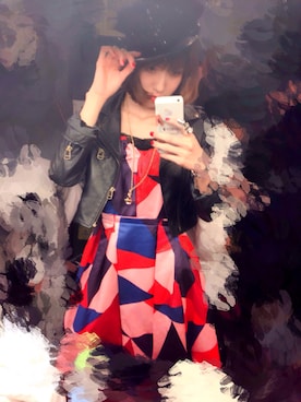 「MARC JACOBS（マークジェイコブス）のアイテム（ワンピース/ドレス）」を使った、MEiさん（レディース・166cm）の夏コーディネート