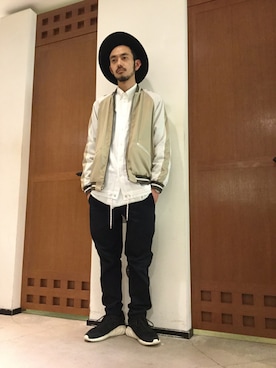 「アダムエロペ」｜モリタさん（メンズ・171cm）の冬コーディネート