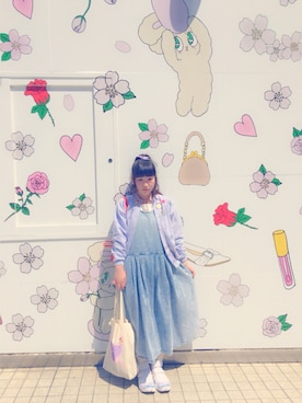 「DAISY（デイジー）のアイテム（バッグ）」を使った、♡kariiiinco♡さん（レディース・158cm）の春コーディネート