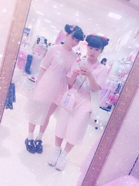 「Panamaboy（パナマボーイ）のアイテム（その他アウター）」を使った、♡kariiiinco♡さん（レディース・158cm）の夏コーディネート