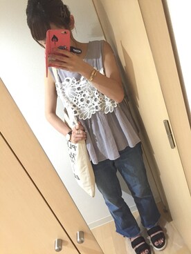 Chiiiさん（レディース・155cm）の夏コーディネート