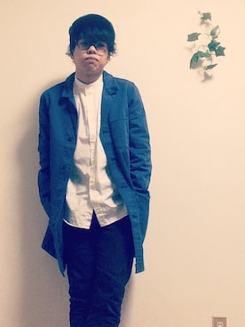 「アイテム（その他パンツ）」を使った、ツタさん（メンズ・168cm）の春コーディネート