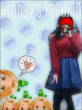 Maikuwaさん（レディース・152cm）の冬コーディネート