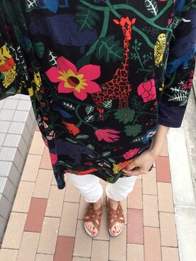 おでんさん（レディース・164cm）の夏コーディネート