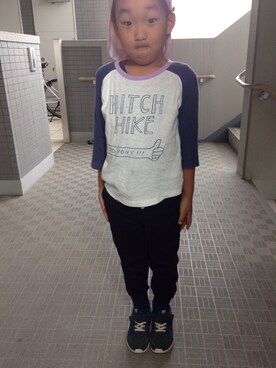 morikoさん（キッズ・120cm）の秋コーディネート