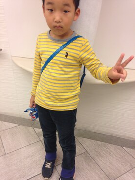 morikoさん（キッズ・121cm）の秋コーディネート