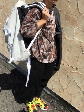 「satta（サッタ）のアイテム」を使った、atsuyaさん（メンズ・173cm）の春コーディネート