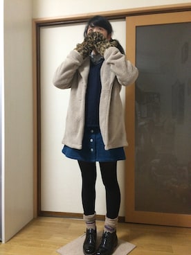 MiNaさん（レディース・160cm）の冬コーディネート