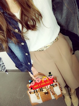 No＊*°さん（レディース・158cm）の春コーディネート