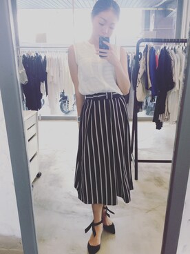 「fall style」｜「アイテム（パンプス）」を使った、Quaneeさん（レディース・159cm）の秋コーディネート