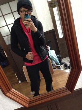 「Xfrm（トランスフォーム）のアイテム（ジャケット/アウター）」を使った、Mさん（メンズ・175cm）の秋コーディネート