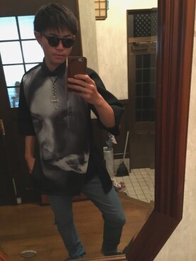 「D.GNAK（ディナック）のアイテム」を使った、Mさん（メンズ・175cm）の夏コーディネート