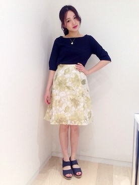 野口慈子さんのコーディネート