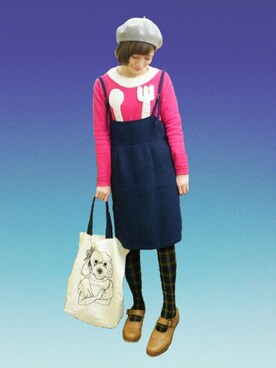 Ａｈａ* さん（レディース・158cm）の冬コーディネート