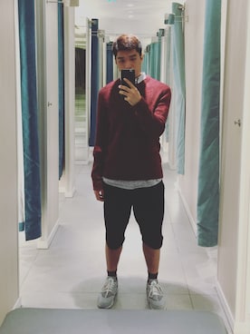 「David Beckham Bodywear at H&M」｜Stanleyさん（メンズ・179cm）の秋コーディネート