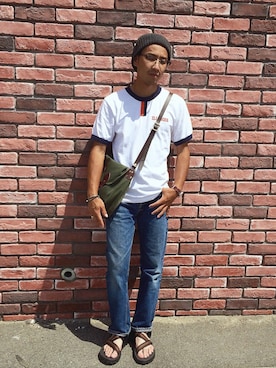 HiRo.さん（メンズ・161cm）の夏コーディネート