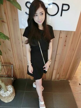 「QUEEN SHOP（クイーンショップ）のアイテム」を使った、QUEEN SHOPさん（レディース・160cm）の夏コーディネート