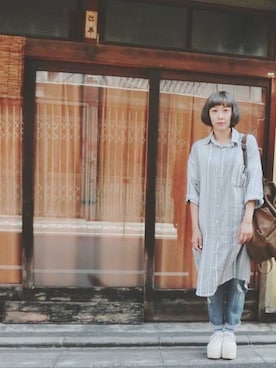 「QUEEN SHOP（クイーンショップ）のアイテム」を使った、QUEEN SHOPさん（レディース・165cm）の秋コーディネート