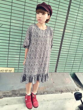 「QUEEN SHOP（クイーンショップ）のアイテム」を使った、QUEEN SHOPさん（レディース・155cm）の秋コーディネート