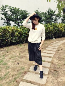 「QUEEN SHOP（クイーンショップ）のアイテム（帽子）」を使った、QUEEN SHOPさん（レディース・160cm）の冬コーディネート